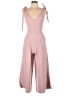 showpo Solid Pink Jumpsuit Size 6 - photo 1