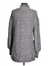 La Vie Rebecca Taylor Tweed Gray Turtleneck Sweater Size S - photo 2