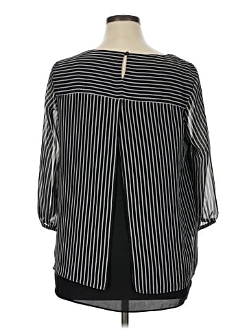 AB Studio 3/4 Sleeve Blouse (view 2)