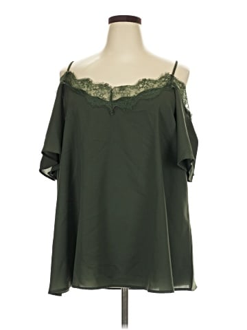 chic soul (chicsoul.com) 3/4 Sleeve Blouse (view 1)