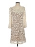 Peck & Peck 100% Polyester Ivory Cocktail Dress Size 4 - photo 1