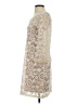 Peck & Peck 100% Polyester Ivory Cocktail Dress Size 4 - photo 5