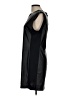 BCBGMAXAZRIA 100% Polyurethane Solid Black Casual Dress Size L - photo 5
