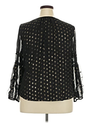 Worthington Long Sleeve Blouse (view 2)