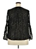 Worthington Black Long Sleeve Blouse Size XXL Petite - photo 2