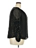 Worthington Black Long Sleeve Blouse Size XXL Petite - photo 4