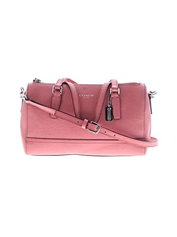 Coach Leather Satchel (view 1)