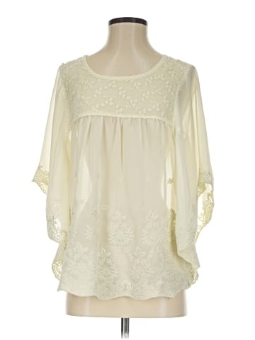 Romeo & Juliet Couture 3/4 Sleeve Blouse (view 1)