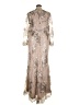 Mac Duggal Silver Cocktail Dress Size 16 - photo 2