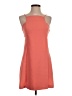 BCBGeneration 100% Polyester Solid Orange Casual Dress Size 4 - photo 1
