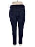 Avenue Solid Blue Jeans Size 16 - photo 2