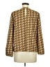 MELLODAY Brown Long Sleeve Blouse Size M - photo 2