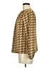 MELLODAY Brown Long Sleeve Blouse Size M - photo 5