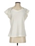 Nue Options 100% Polyester Ivory Short Sleeve Top Size S - photo 1