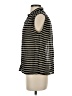 J.Crew 100% Cotton Stripes Black Sleeveless Button-Down Shirt Size 4 - photo 5