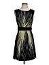 Max and Cleo Graphic Black Cocktail Dress Size 4 - photo 1