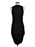 Unbranded Solid Black Cocktail Dress Size M - photo 2