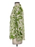 Zara Paisley Green Long Sleeve Blouse Size S - photo 5