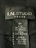I.N. Studio Solid Black Formal Skirt Size 6 Petite - photo 4