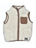 Little Planet by Carter's 100% Polyester Ivory Vest 12-18 MO / 18 MO - photo 1