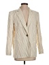 J.Crew Collection Stripes Ivory Wool Blazer Size 4 - photo 1