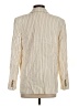 J.Crew Collection Stripes Ivory Wool Blazer Size 4 - photo 2