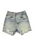 AGOLDE 100% Cotton Blue Denim Shorts Size 26 waist - photo 1