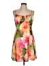 City Studio Tropical Orange Cocktail Dress Size L - photo 1