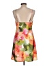 City Studio Tropical Orange Cocktail Dress Size L - photo 2