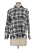 Madewell 100% Cotton Plaid Gray Long Sleeve Button-Down Shirt Size XS - photo 1