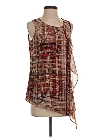 White House Black Market Sleeveless Blouse (view 1)