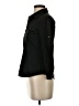 Theory Black 3/4 Sleeve Button-Down Shirt Size S - photo 5