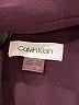Calvin Klein 100% Polyester Solid Burgundy Jumpsuit Size 10 - photo 4