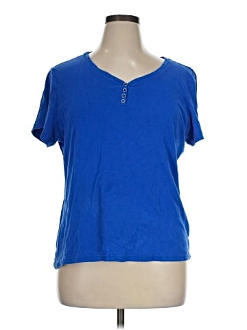 Karen Scott Short Sleeve Top (view 1)