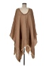 Cuyana 100% Alpaca Brown Poncho One size - photo 1