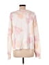 n:Philanthropy Tie-dye Pink Ivory Pullover Sweater Size M - photo 2