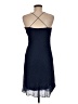 Ann Taylor 100% Polyester Chevron-herringbone Blue Cocktail Dress Size 6 - photo 2