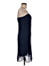 Ann Taylor 100% Polyester Chevron-herringbone Blue Cocktail Dress Size 6 - photo 4