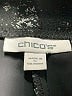 Chico's Paisley Black Casual Pants Size XL (3) - photo 7