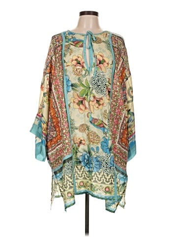 Johnny Was Sleeveless Silk Top (view 1)