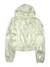 Aqua 100% Nylon Metallic Gold Raincoat Size XL (kids) - photo 2