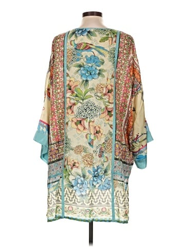 Johnny Was Sleeveless Silk Top (view 2)