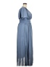 Shein 100% Polyester Blue Casual Dress Size XXL - photo 4