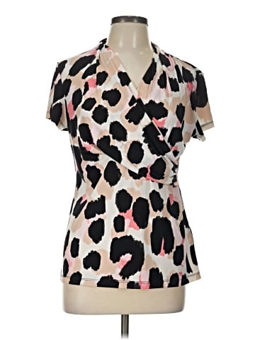 DKNY Short Sleeve Blouse (view 1)
