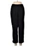 J.Jill 100% Linen Black Track Pants Size Med Petite - photo 1