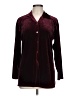 Impressions Burgundy Long Sleeve Blouse Size L (estimated) - photo 1