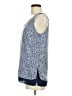 Kenar Blue Sleeveless Blouse Size M - photo 5
