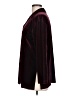 Impressions Burgundy Long Sleeve Blouse Size L (estimated) - photo 7