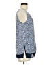 Kenar Blue Sleeveless Blouse Size M - photo 4
