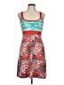 Soybu Graphic Teal Casual Dress Size M - photo 1